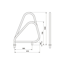 Salida pool asimétrica AstralPool