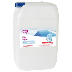 Cloro líquido para piscinas 20 Litros CTX-161