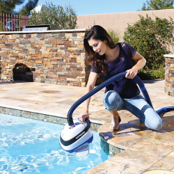 Automatic pool cleaner Hayward Pool Vac V-Flex with Leaf rake