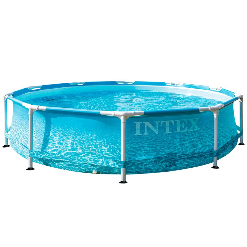 Piscina Intex Beachside Metal Frame 305x76cm 28206NP