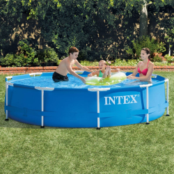 Pool INTEX Metal Frame 305x76cm with Filter Unit 28202np