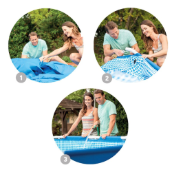 Pool INTEX Metal Frame 305x76cm with Filter Unit 28202np