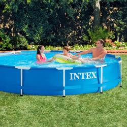 Pool INTEX Metal Frame 366x76cm with Filter Unit 28212np