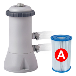 Pool Intex Metal Frame 366 x 76 cm with filter unit 28212NP