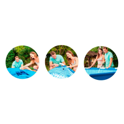 Pool INTEX Metal Frame 366x76cm with Filter Unit 28212np