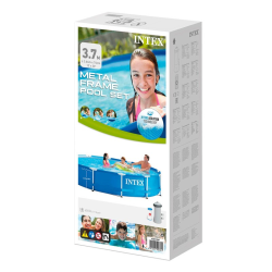 Pool Intex Metal Frame 366 x 76 cm with filter unit 28212NP