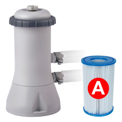 Pool Intex Prism Frame 366 x 76 cm with filter unit 26712NP