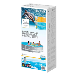 Pool Intex Prism Frame 366 x 76 cm with filter unit 26712NP
