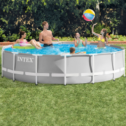 Piscina Intex Prism Frame 427x107cm con depuradora y escalera 26720NP