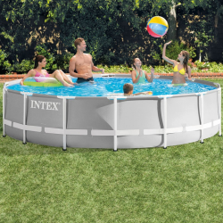Pool Intex Prism Frame 427 x 107 cm with filter unit and ladder 26720NP