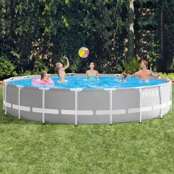 Piscina Intex Prism Frame 549x122cm con dep. cartucho y escalera 26732NP