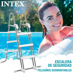 Piscina Intex Prism Frame 400x200x122cm dep. cartucho y escalera 26790NP