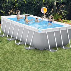 Piscina Intex Prism Frame 488x244x107cm dep. cartucho y escalera 26792NP