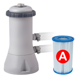 Pool Intex Prism Frame 488 x 244 x 107 cm dep. cartridge and ladder 26792NP