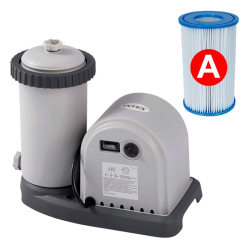 Piscina Intex Prism Frame Ovalada 610 x 305 x 122 cm dep. cartucho y ecalera 26798NP