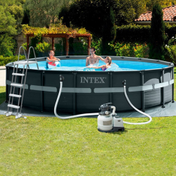 Piscina Intex Ultra XTR Frame 549x132cm con depuradora de arena y escalera 26330NP