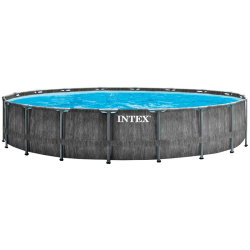 Piscina Intex Greywood Prism Frame 549x122cm con dep. cartucho y escalera 26744NP