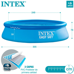 Pool Intex Easy Set 305 x 76 cm 28120NP