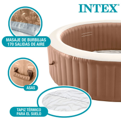 Spa hinchable Intex PureSpa Bubble Massage 236x71cm 28412EX