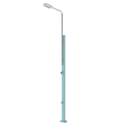 Ducha Rainbow no solar AstralPool Blue inox