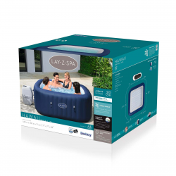 Spa Hidromasaje Inflatable Lay-z-spa Hawaii Airjet Bestway 180x71cm for 4-6 Personas