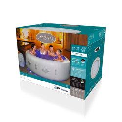 Spa de Hidromasaje Hinchable Lay-Z-Spa Paris AirJet Bestway 196x66cm para 4-6 personas