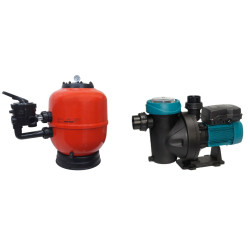 Swimming pool filter STAR PLUS 500 mm + Pump ESPA SILEN I 100 15 M