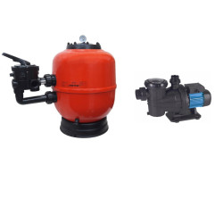 Swimming pool filter STAR PLUS 600 mm + Pump ASPIRE 100 M 1 CV
