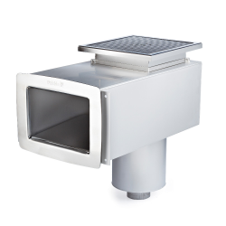 Skimmer Acero Inox Classic Pahlen boca 60 mm.