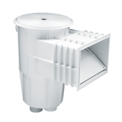 Skimmer 15 L boca standard tapa circular piscina hormigón AstralPool Blanco