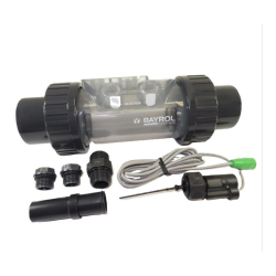 Pack Bomba Dosificadora Bayrol Automatic Cl/pH + Kit Smart & Easy Connector Flow + Kit Sonda de Temperatura + Control de nivel