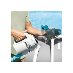 Pool Cleaner Manual Battery INTEX zr200 with Telescopic Pole up to 280cm