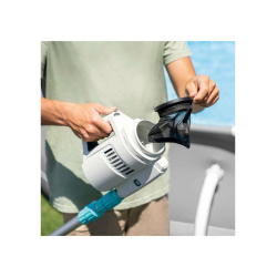 Pool Cleaner Manual Battery INTEX zr200 with Telescopic Pole up to 280cm