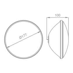Lamp Astralpool Lumiplus Essential PAR56. 1485 LM. 12 V.14.5 W