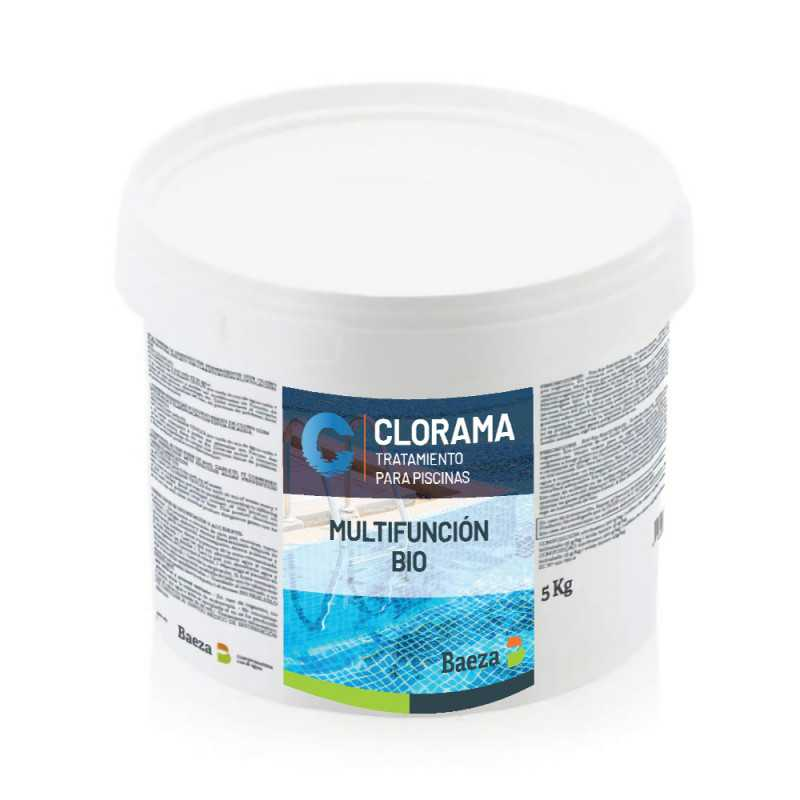 Cloro Multifunción BIO en Tabletas 200gr Clorama 5 Kg