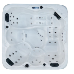 Spa Rigid Exterior Natuspa S 5/52 for 5 Personas 200x200x90 cm 52 Jets and 3 Pumps