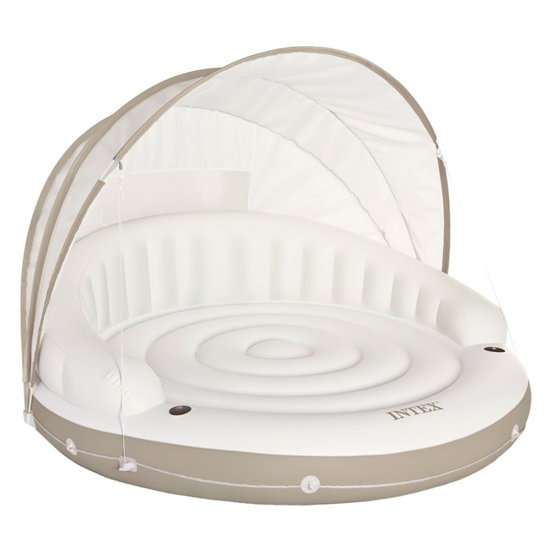 Colchoneta isla hinchable Intex Canopy 58292EU