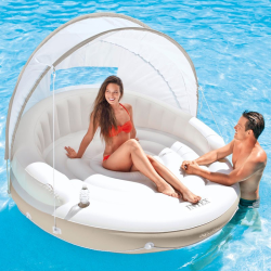 Colchoneta isla inflatable Intex Canopy 58292EU