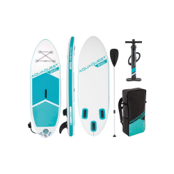 Stand-Up Paddleboard Inflatable INTEX Máx. 90 kg with Remo, Hinchador and Mochila 244x76cm