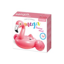 Flamenco Gigante inflatable Intex 203 x 196 x 124 cm. 2 persons Máx. 200 kg