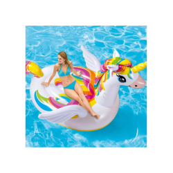 Unicornio Hinchable Intex 163x251x145 cm. 2 Personas Máx. 200 Kg