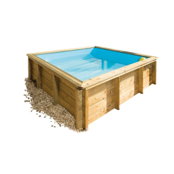 Pool Madera BWT Tropic Junior 226 x 226 x 68 cm