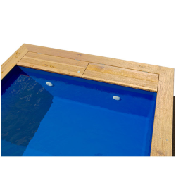 Piscina de madera BWT Box Junior 374 x 237 x 76 cm