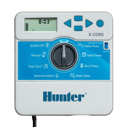 Irrigation Controller Hunter X-core Interior 8 Stations