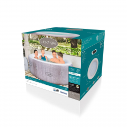 Spa Hidromasaje Inflatable Lay-z-spa Cancun Airjet Bestway 180x66cm for 2-4 Personas