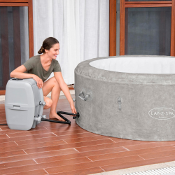Spa Hidromasaje Inflatable Lay-z-spa Zurich Airjet Bestway 180x66cm for 2-4 Personas