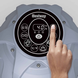 Spa Hidromasaje inflatable Lay-Z-Spa Honolulu AirJet Bestway 196 x 71 cm for 4-6 persons