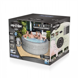 Spa Hidromasaje Inflatable Lay-z-spa Honolulu Airjet Bestway 196x71cm for 4-6 Personas
