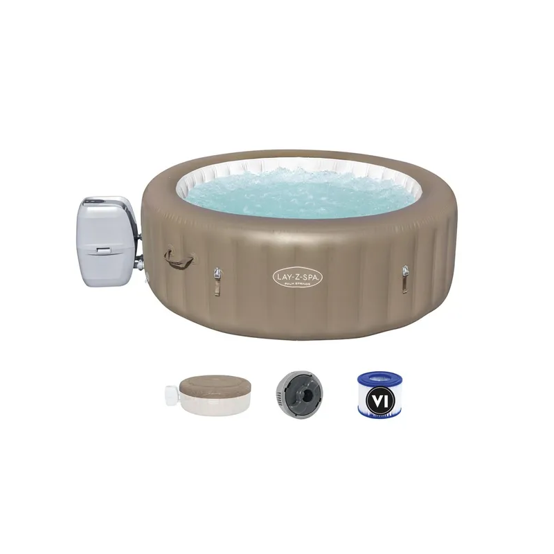 Spa de Hidromasaje Hinchable Lay-Z-Spa Palm Springs AirJet Bestway 196x71cm para 4-6 personas