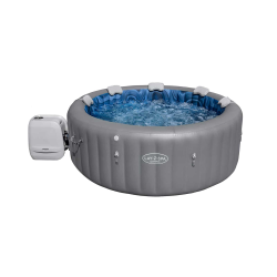 Spa Hidromasaje inflatable Lay-Z-Spa Santorini HydroJet Pro Bestway 216 x 80 cm for 5-7 persons